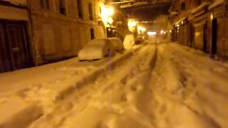 preview picture of video 'neige en normandie 2'
