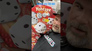 The size of games is out of control #costco #boardgame #yahtzee