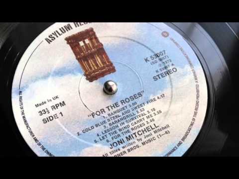 Joni Mitchell - Barangrill (lp 'For The Roses' Asylum Records 1972)