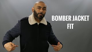 How A Bomber Jacket Should Fit/How To Have The Right Fit On A Men