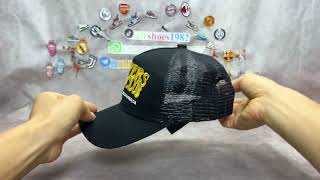 AMIRI Players Club Trucker Hat