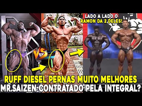 DOES RAMON HAVE ANY CHANCE AGAINST RUFF DIESEL? RUFF SHOWS HE IS GOING TO WIN! + SAIZEN IN FULL?