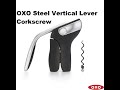 Effortless Elegance OXO Steel Corkscrew Review Demo