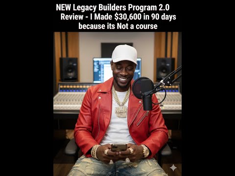 NEW Legacy Builders Program 2.0 Review - I Made $30,600 In 90 Days because it’s Not Another Course