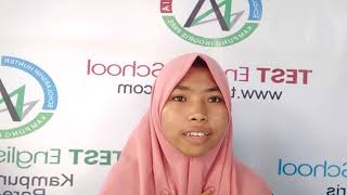 Why do I choose My Future Major - Rita Maharani - TEST English School