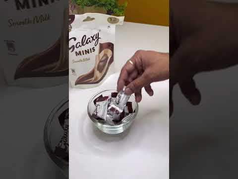 Galaxy Minis Chocolate 😍 #youtubeshorts #review #viralshorts #shortvideo #chocolate #shorts