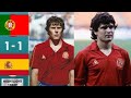 Spain 1 x 1 Portugal ●1984 UEFA Euro Extended Goals & Highlights