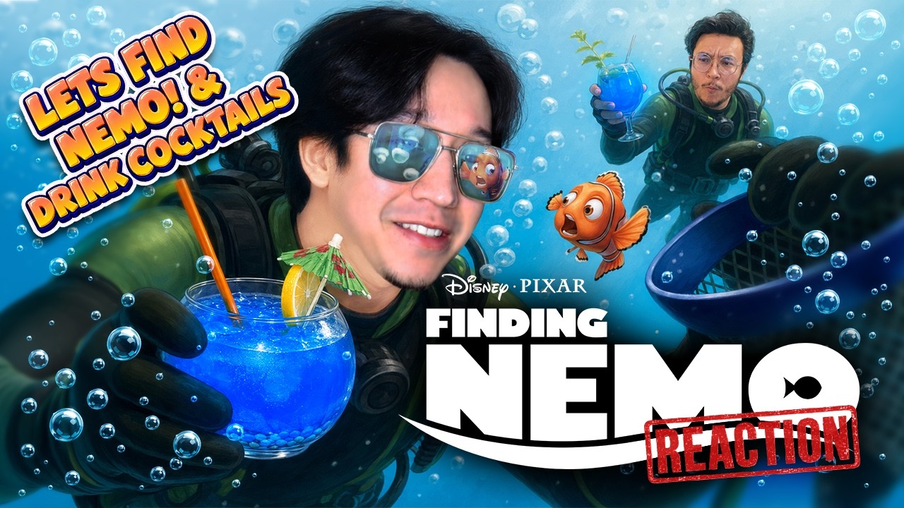 We Got Drunk and Tried to Find Nemo 🍹 | Movie Reaction