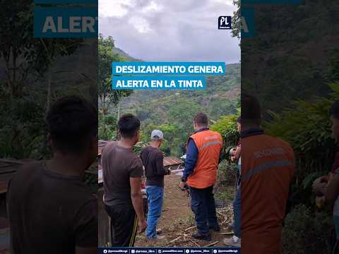 Conred evalúa deslizamiento en Santa Catalina La Tinta y descarta daños en viviendas