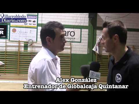 Alex González, entrenador Globalcaja Quintanar tras la derrota en Villarrobledo en pretemporada