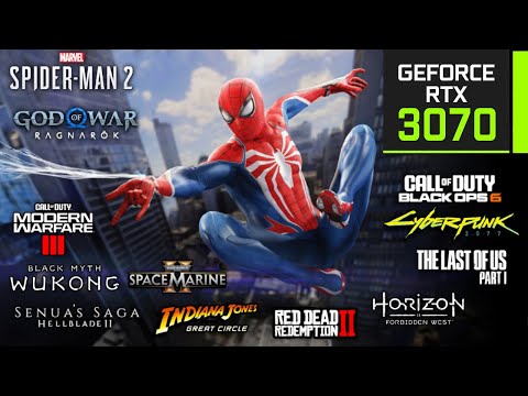 NVIDIA RTX 3070 im Jahr 2025 (Test in 12 Spielen) 1080p