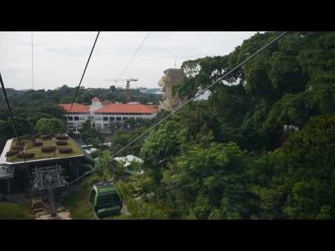 [Singapore Cable Car]新加坡花芭山纜車(聖淘沙線)行車片段 