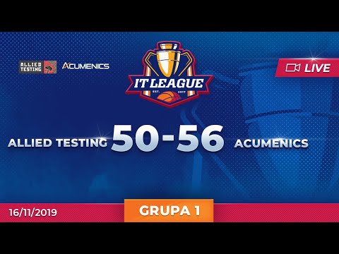 IT LIGA, 1. Kolo, Grupa 1, ALLIED TESTING - ACUMENICS