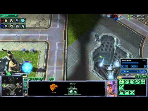 Starcraft 2 HOTS gameplay -TVP- The perfect Thor rush