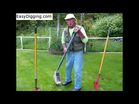 Bottom Digger - trench cleanout shovel