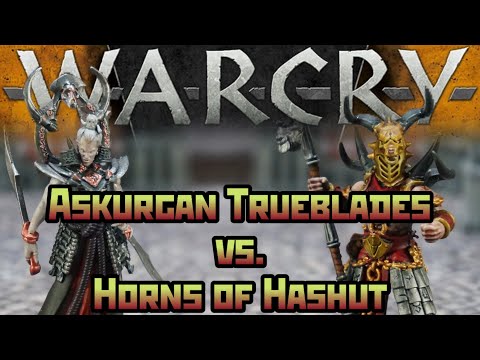 Askurgan Trueblades vs. Horns of Hashut [Warcry Battle Report] | Cinematic Tabletop