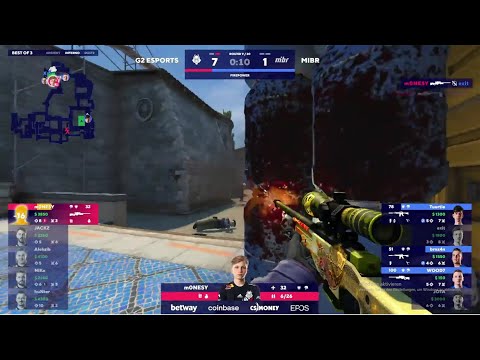 m0NESY's godlike 1v4 clutch against MIBR