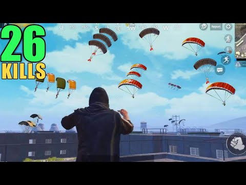 ALMOST NEW RECORD IN MILITARY BASE | 26 KILLS SOLO VS SQUAD | PUBG MOBILE