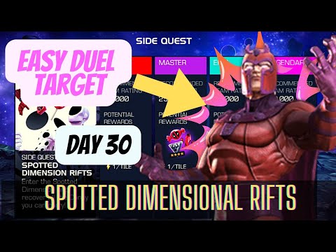 Red Magneto is Today's Duel target | Day 30 of spotted dimensional rifts legendary side quest! #mcoc