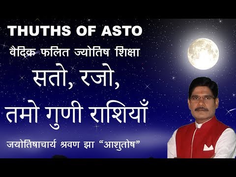 Learn Astrology, Falit Jyotish-16, Sato-Rajo-Tamo zodiac signs in astrology, #Learnastrology,