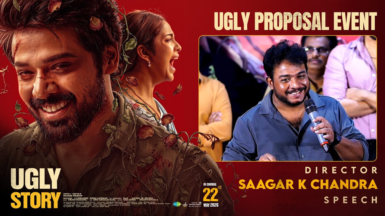 Director Saagar K Chandra Speech at Ugly Proposal Event | Shree Nandu | Avikagor | Shreyas Media
