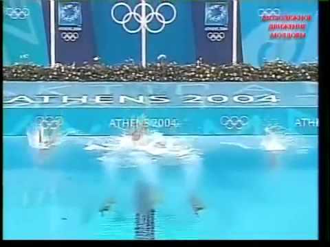 Синхронное плавание  Афины 2004