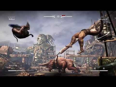 Mortal Kombat X - FUNNIEST MIRROR MATCH EVER!  "Kung Lao" W/Lasvegas126