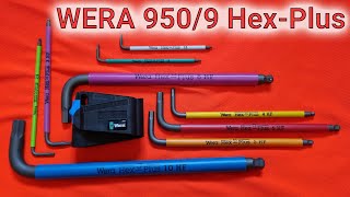 Wera 950 9 Hex Plus review Holding function L key set, metric, BlackLaser
