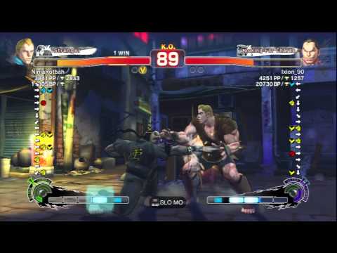NinjahRotbah [Abel] Vs Ixion_90 [Dan] SSF4 AE Online Endless Matches - PSN