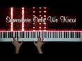 Keane Somewhere Only We Know Piano Cover With Strings With PIANO SHEET