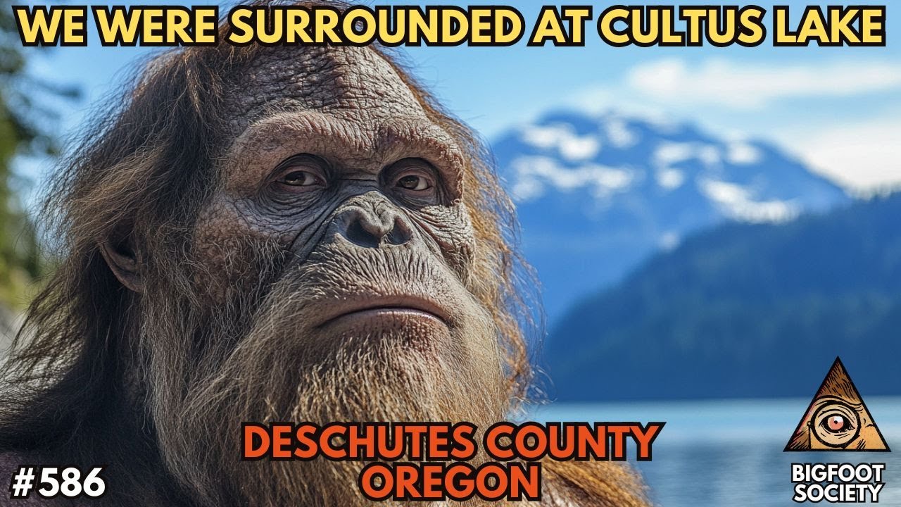 Sasquatch on the Prowl at Cultus Lake, Oregon!