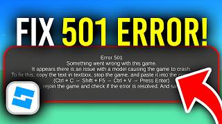 Error 501 Roblox Studio (2026) | Find And Remove Malicious Scripts