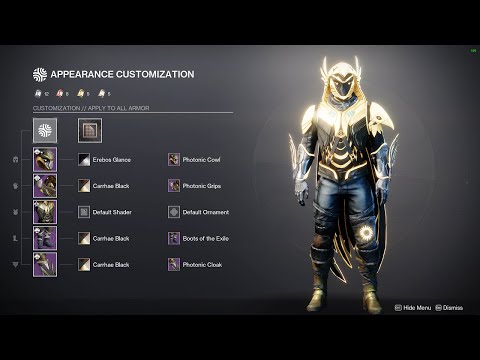 Destiny 2 Season 22 Trials of Osiris Flawless Glow (Hunter Photonic Set)