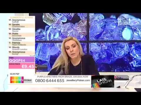 Ruby, Emerald and Sapphire Strand for Jewellery Making: JewelleryMaker LIVE late show 08/04/14