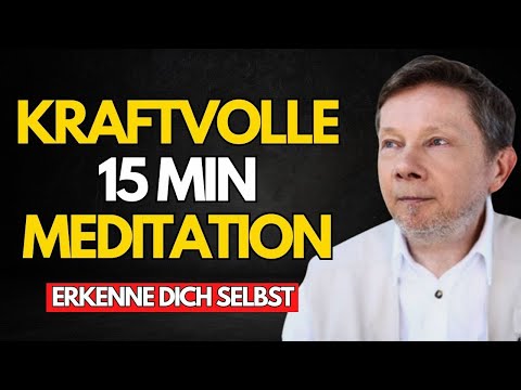 EGO DEATH in 15 minutes - according to Eckhart Tolle (Powerful Meditation) - Try it for 21 days