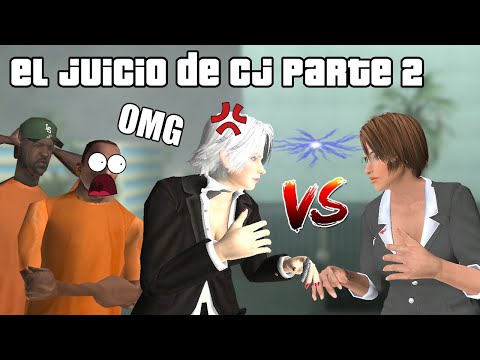 ⚖️🚨 El JUICIO DE CJ Y SUS AMIGOS ⚖️😮 GTA SAN ANDREAS LOQUENDO 👨‍✈️ PARTE 2 ⚖️