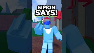 SIMON SAYS WITH INDRA&#39;S PERSONALITIES IN BLOX FRUITS! 🎮 #shorts