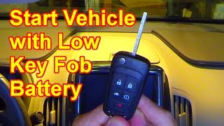 Volt Quick Tips #0035 - Start Vehicle with Low Key Fob Battery