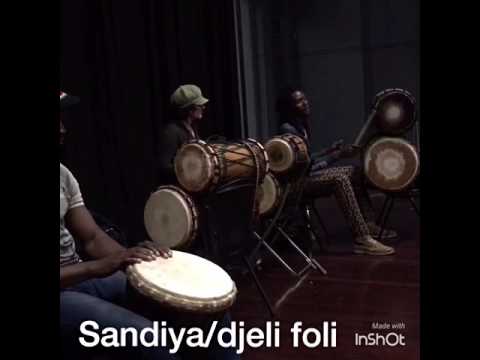 Sandiya/Djeli foli with Bassidi Kone