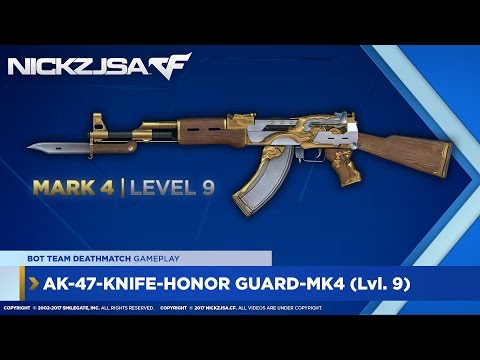 AK-47-Knife-Honor Guard-MK4 (Level 9) | CROSSFIRE China 2.0