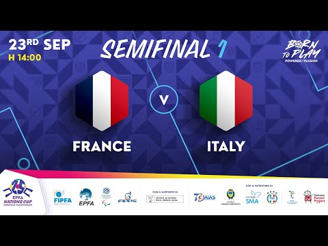 SEMIFINAL 1 - FRANCE vs ITALY - Day 5 - EPFA Nations CUP 2025