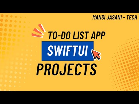 SwiftUI To-Do List App | Beginner SwiftUI Tutorial - iOS Development Tutorial