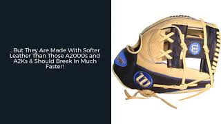 Video thumbnail: Review: Wilson A1000 1787 11.75" Baseball Glove (WBW1001351175)
