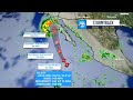 Hurricane Hilary LIVE tracker: Follow Hilary's projected path