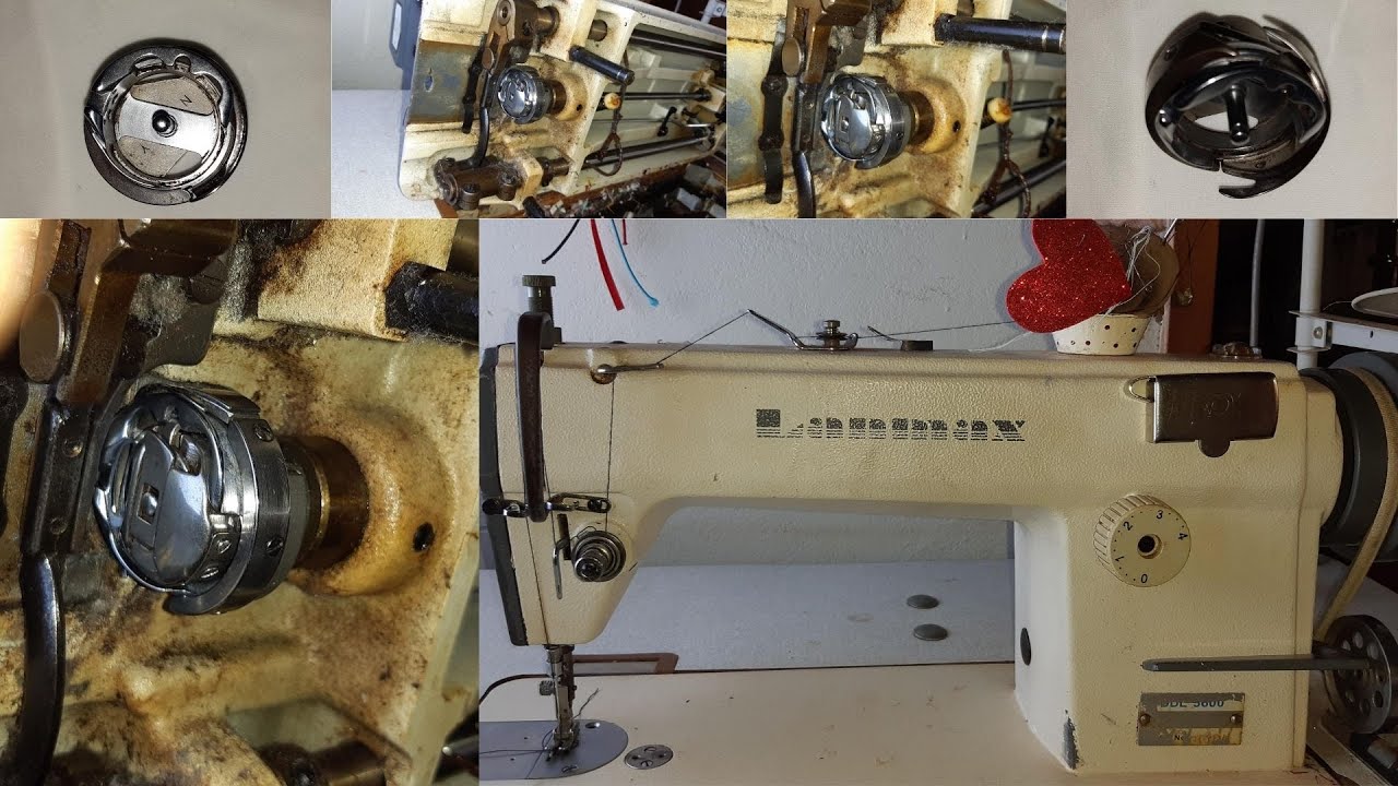 maquina de costura está pulando ponto ou está travada! Veja como regular a lançadeira e destravar.