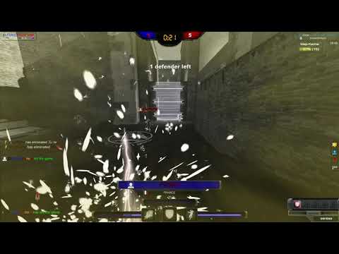 ShootMania Siege - 14 hits defense