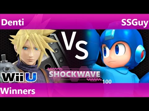 SW 100 - TLOC | Denti (Cloud) vs SSGuy (Mega Man, Mewtwo) Winners - Smash 4