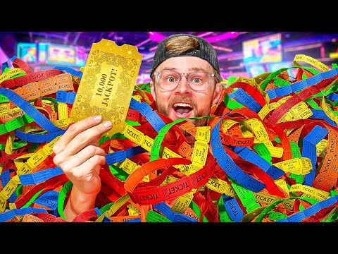 EXTREME $1000 ARCADE TICKET CHALLENGE!