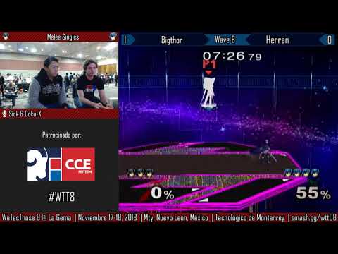 WTT8 - BigThor vs SF | Herrán - Melee Singles Pool C1