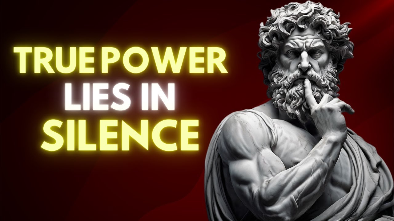 Silence Is The HEIGHT OF CONTEMPT, 10 Traits Of People Who SPEAK LESS | Stoicism